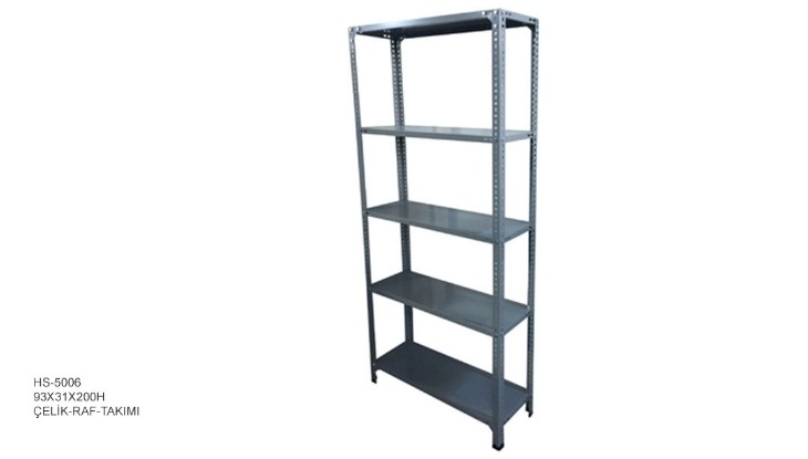 STEEL SHELF SYSTEMS  HS 5006