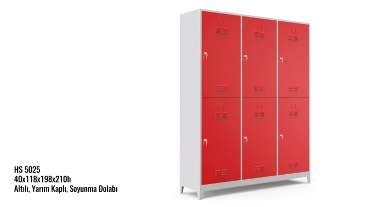 Six Half Doors  Locker